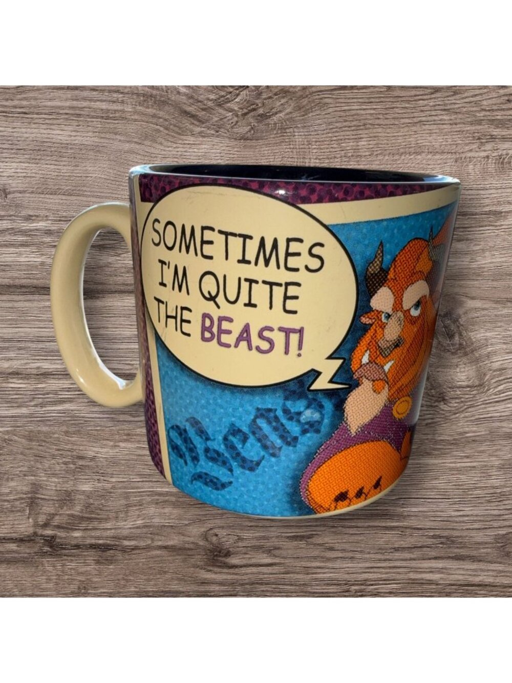Beauty and The Beast Authentic Original Disney Parks Coffee Cartoon Mug